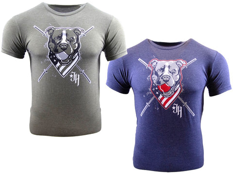 Barbell Pit Bull - COTTON T-SHIRT